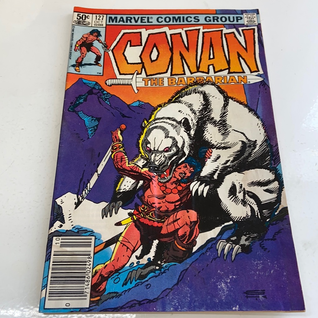 Marvel Conan The Barbarian 127 Vintage